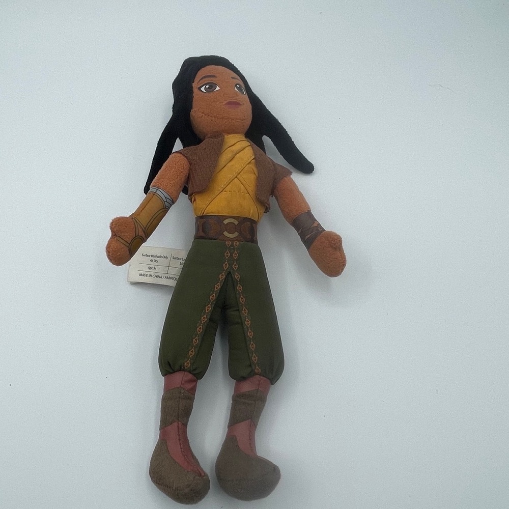 Disney Raya and the Last Dragon Raya‎ Plush Stuffed Toy Warrior Doll 10 Inch